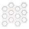 Andova Tiles Hexaco Straight Edge Natural Stone Mosaic Sheet Wall and Floor Tile SAM-ANDHEX420 - alternate 4